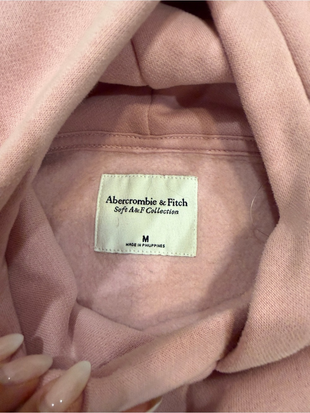 Abercrombie & Fitch Women's Blush Pink Turtleneck Sweater